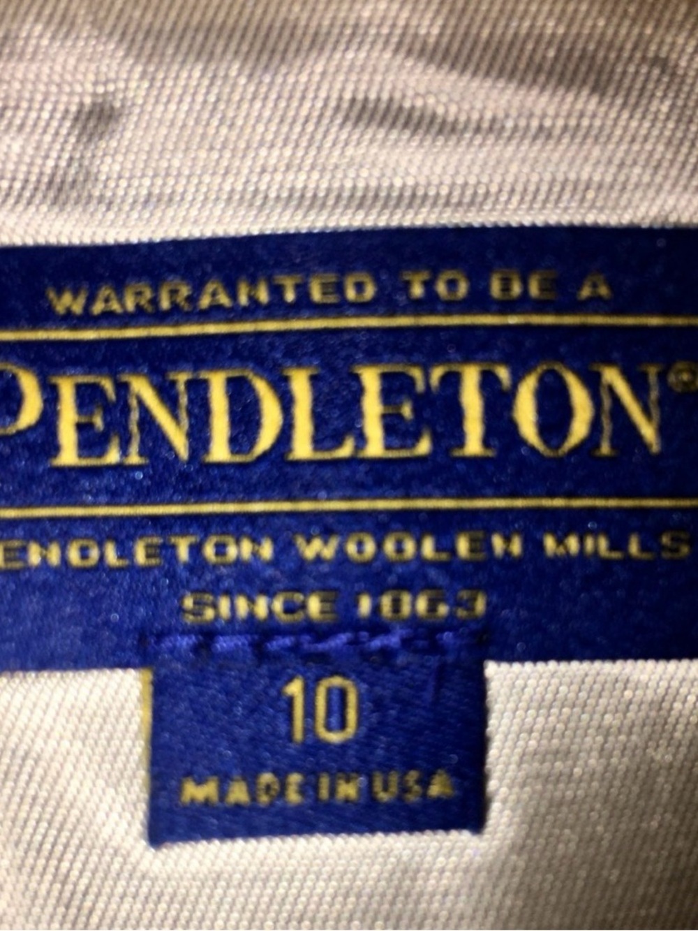 Pendleton Faux Wrap Skirt - Picture 5 of 8